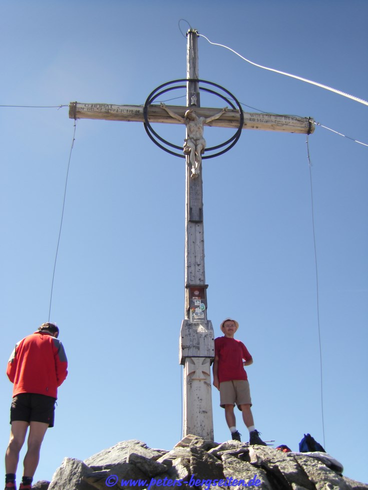 Peter's Bergseiten Gipfelkreuze in Südtirol und Italien