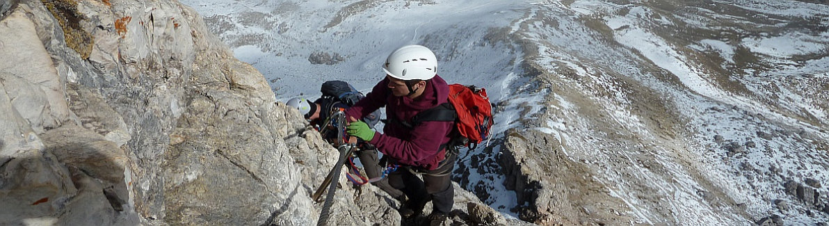 Titelbild Klettersteige Italien